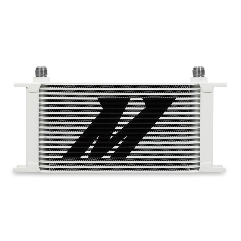 Mishimoto — Mishimoto Universal 19 Row Oil Cooler Kit - White - view 3